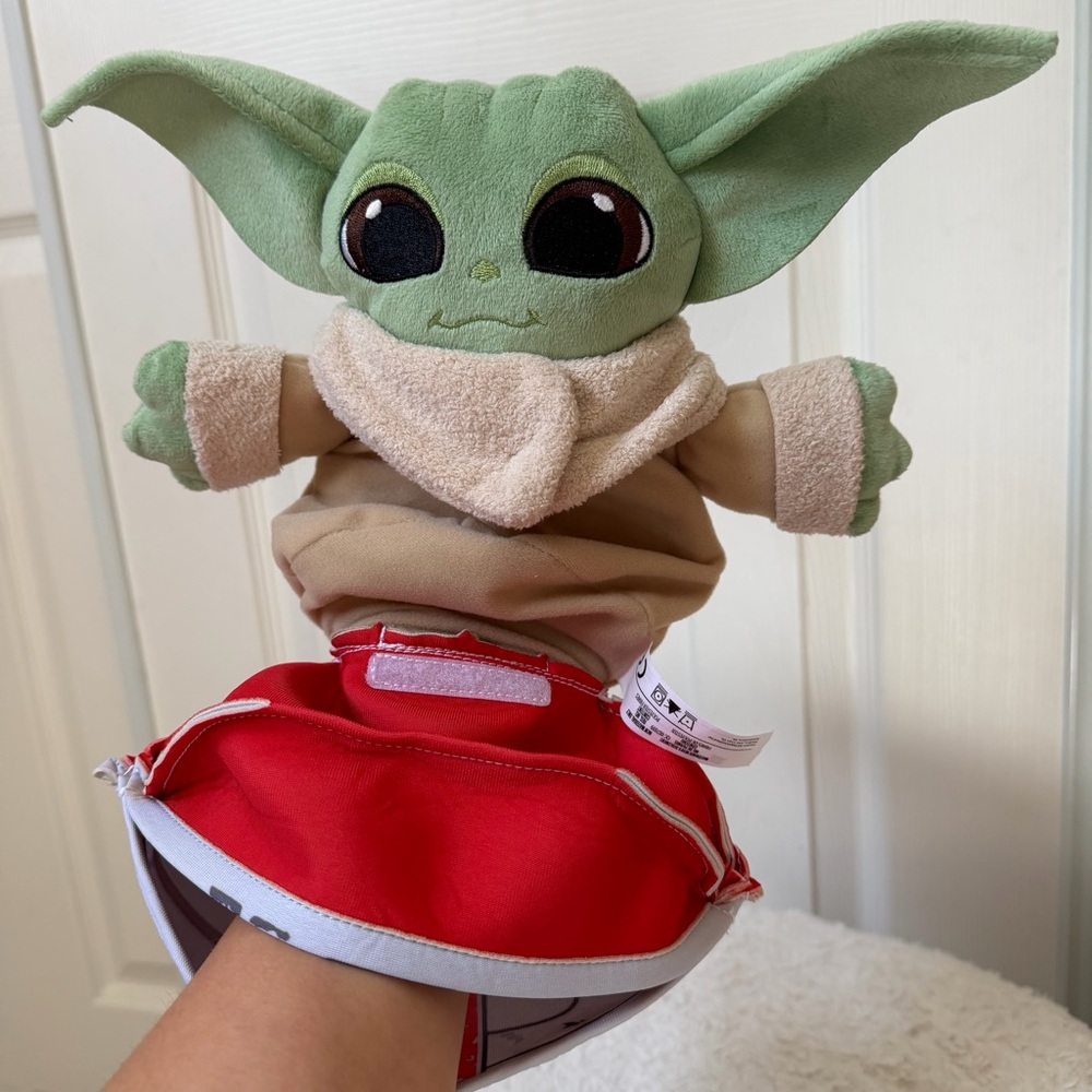4/$25 Grogu Baby Yoda Hand Puppet Ball Plush Toy